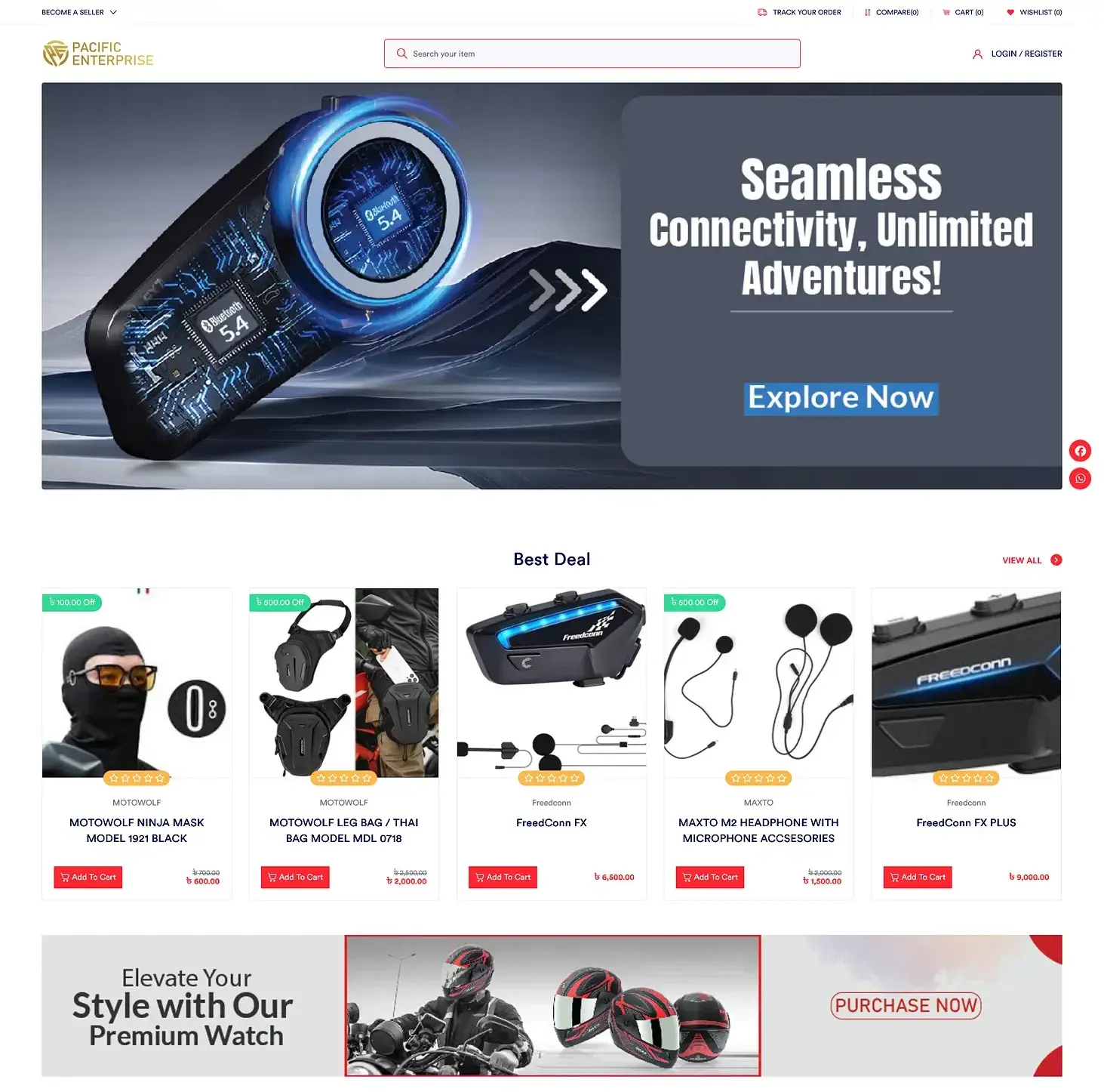 Multi-Vendor E-commerce